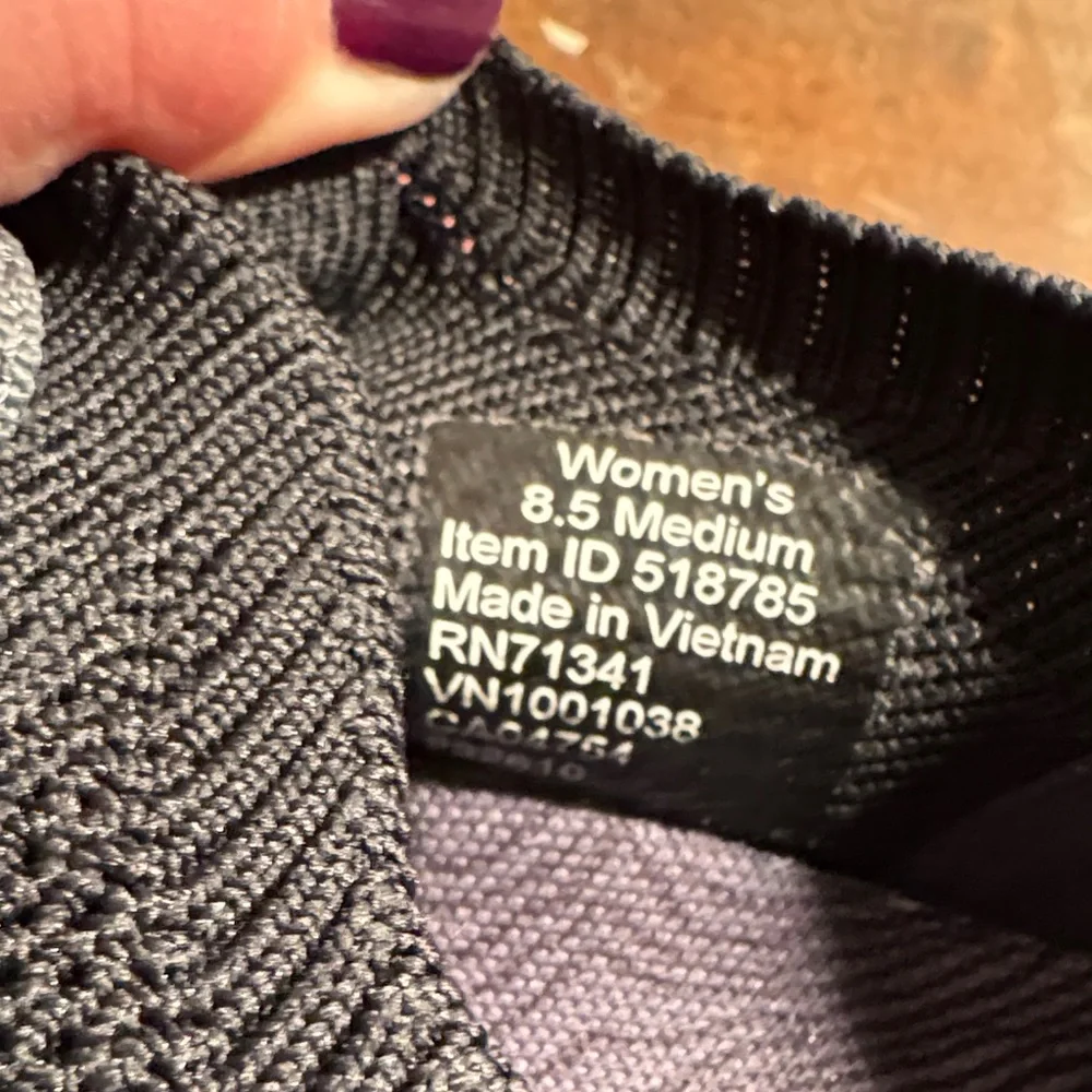 L.L. Bean Womens 8.5 walking shoe true comfort Black Sneakers BRAND NEW WOT - Picture 5 of 8